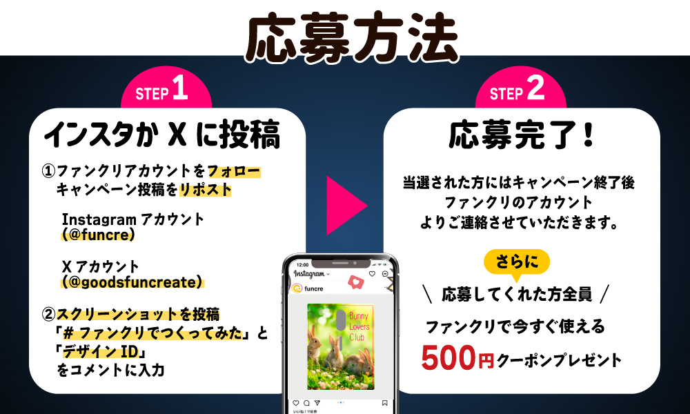 プレゼントキャンペーン応募方法