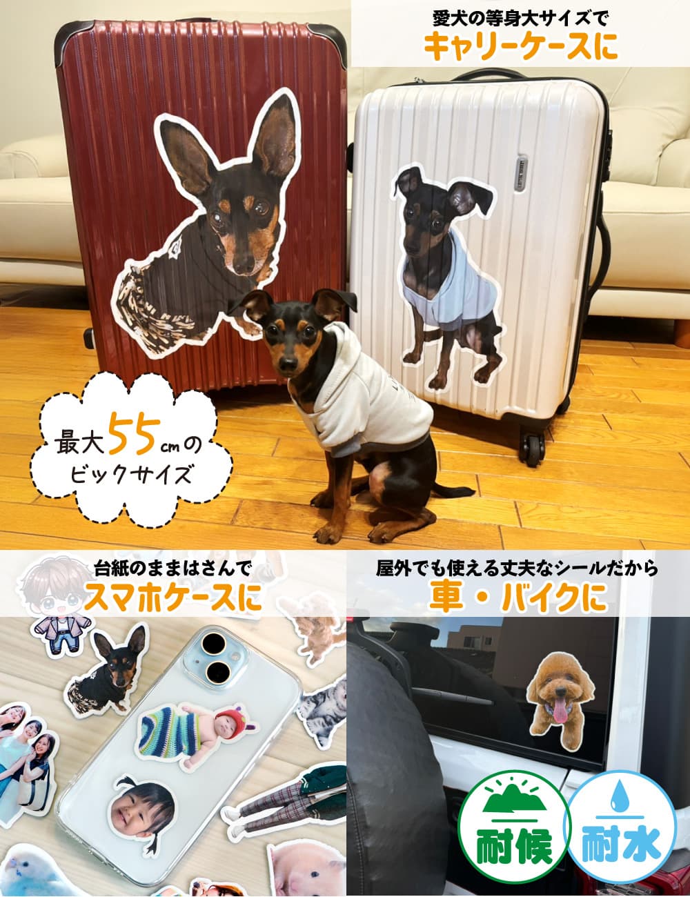 フレークシール おすすめシーン