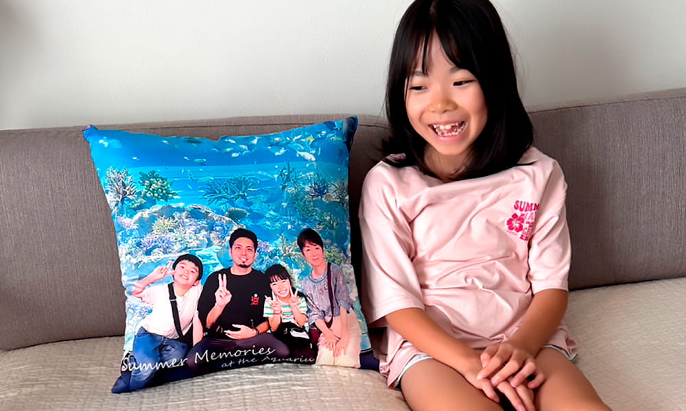 夏の思い出 クッションカバー