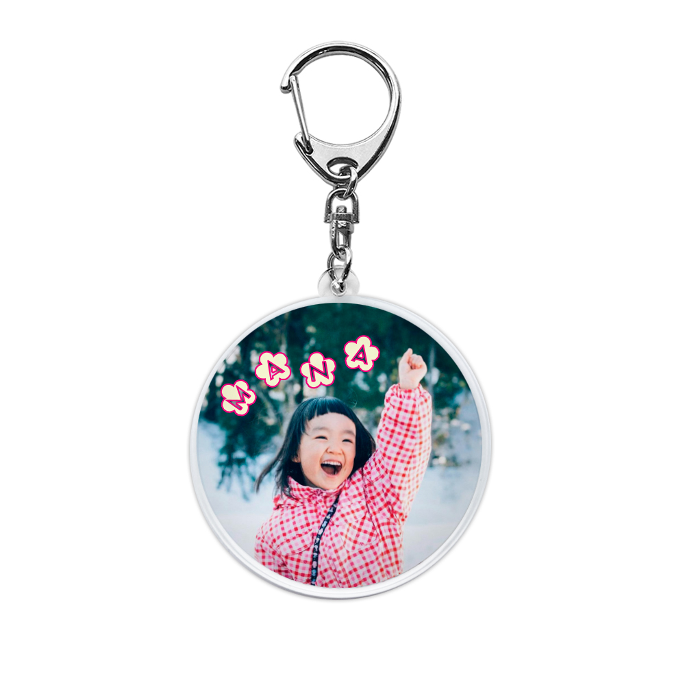家族写真 アクリルキーホルダー