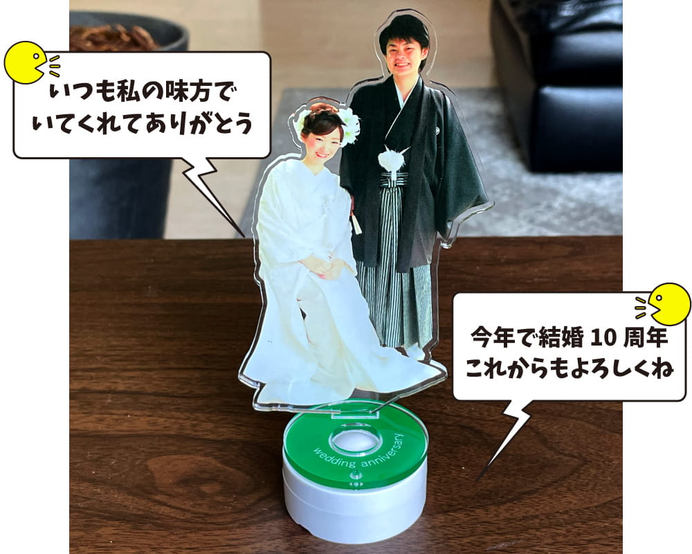 結婚記念日 ボイスアクスタ