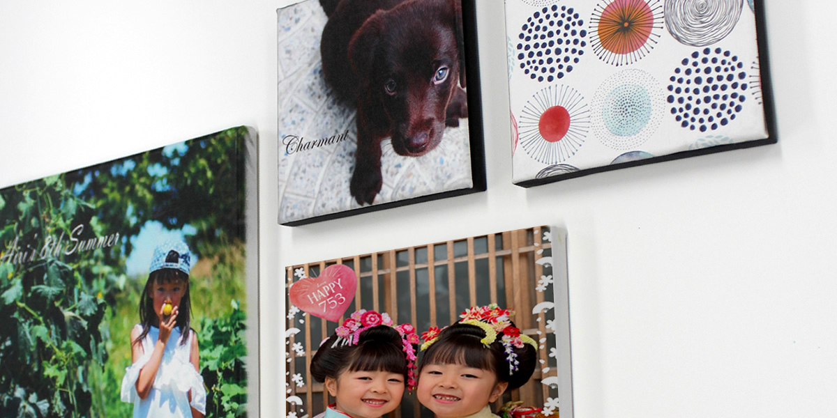 キャンバス プリント 写真 Web deco｜オリジナルグッズ ファンクリ