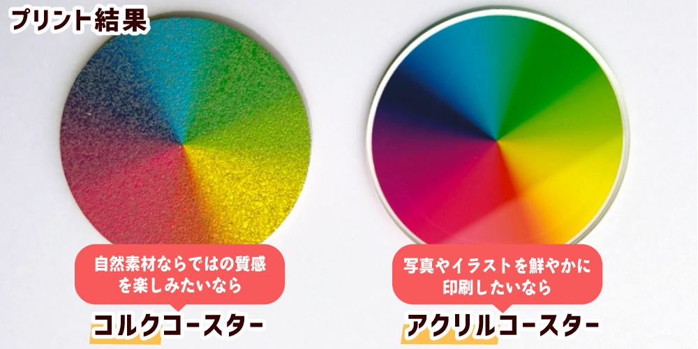 コースターの違い