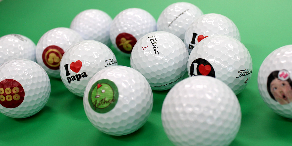 ゴルフ ボール 名入れ タイトリスト Web Deco オリジナルグッズ ファンクリ