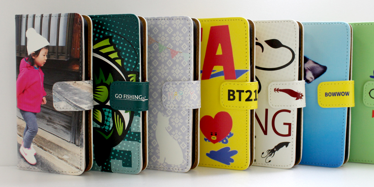 スマホカバー 手帳 Web deco｜オリジナルグッズ ファンクリ