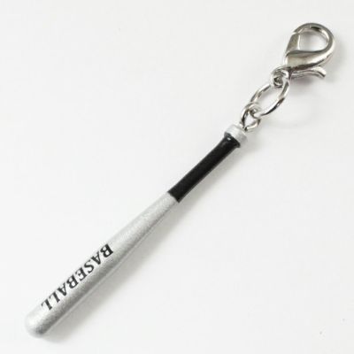 スポーツチャーム 【 バット：野球】 ミニチャーム 卒部記念品 卒団記念品