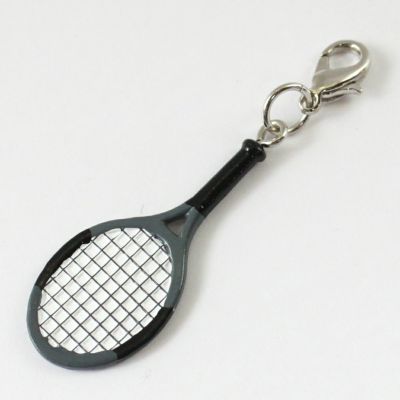 スポーツチャーム （ □ テニスラケット） ミニチャーム 卒部記念品 卒団記念品