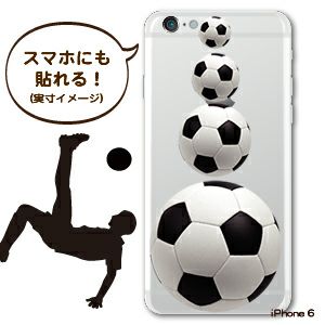 サッカーステッカー　サイズ