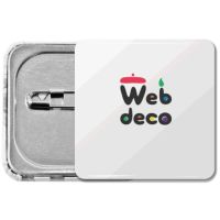 web deco 缶バッジ