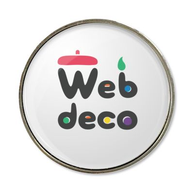 Web deco 【□ ピンズ 】【25mm】単品ウェブデコ  七五三 お祝い 記念 写真 こども プレゼント ギフト 1個から ◇ID