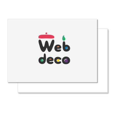 Web deco ボード 【A3】【 シールのみ 】 単品ウェブデコ ID