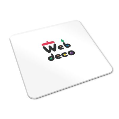 Web deco コースター  【アクリル 】【 スクエア型】【4枚1セット】 ウェブデコ  誕生日 プレゼント 記念日 お祝い ギフト 写真 自作 ◇ID