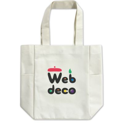 Web deco バッグ 【 トート 】　単品 ウェブデコ 敬老の日 プレゼント 孫 ペット 写真 イラスト サプライズ ギフト ◇ID