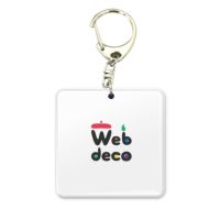 Web deco アクリルキーホルダー