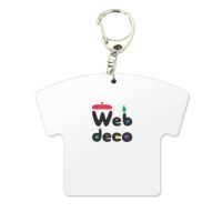 Web deco アクリルキーホルダー