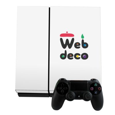 Web deco 【 PS4 スキンシール 】 単品 ウェブデコ プレステ4 ゲーム シール 母の日 プレゼント 孫 犬 猫 写真 自作 ペットグッズ ◇ID
