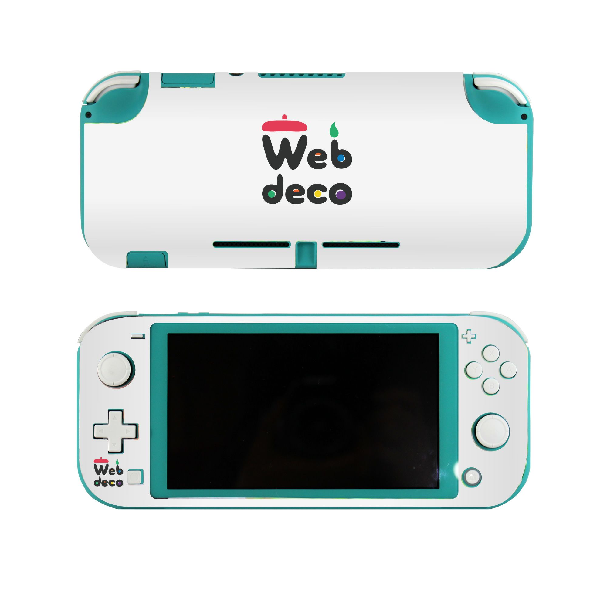 Web deco 【 Switch Lite スキンシール 】【 2個セット 】 ウェブデコ 