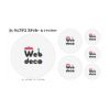 Web deco ステッカー