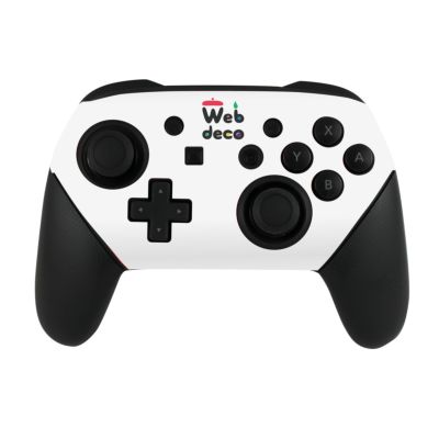 Web deco 【 Switch Proコントローラー スキンシール 】 単品 ウェブデコ スイッチプロコン ゲーム シール 誕生日 プレゼント 記念日 お祝い ギフト 写真 自作 ◇ID