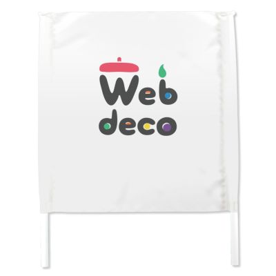 Web deco ゲーフラ 【フラッグのみ】【正方形】500×500【単品】 ゲートフラッグ ◎  母の日 プレゼント 孫 犬 猫 写真 自作 ペットグッズ ◇ID