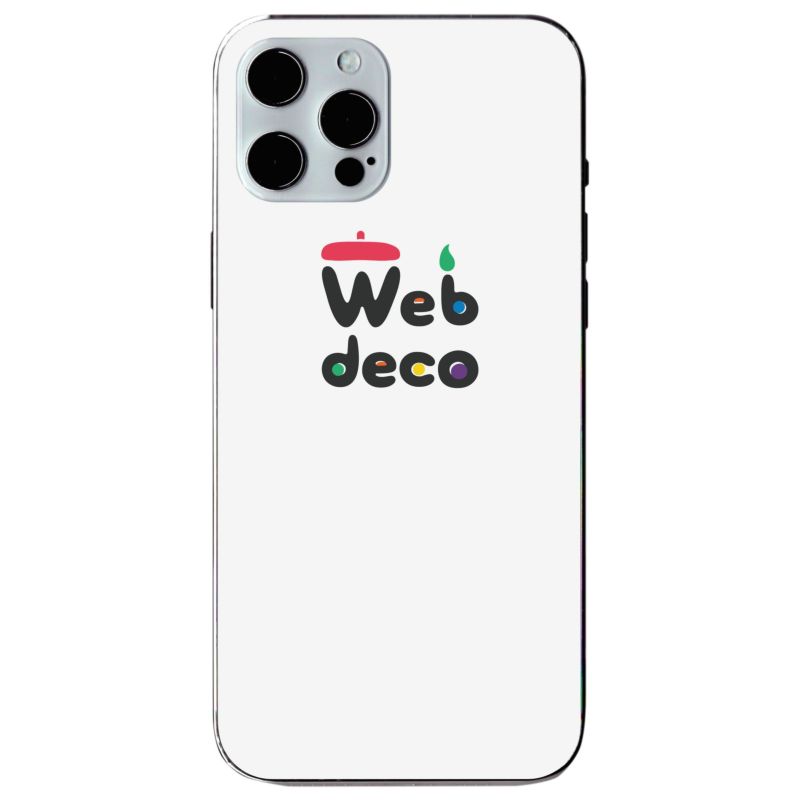 Web deco iPhone スキンシール 【 iPhone12ProMAX 用 】単品 ウェブデコ スマホカバー 敬老の日 プレゼント ◇ID  オリジナルグッズ専門店 本店 ファンクリ