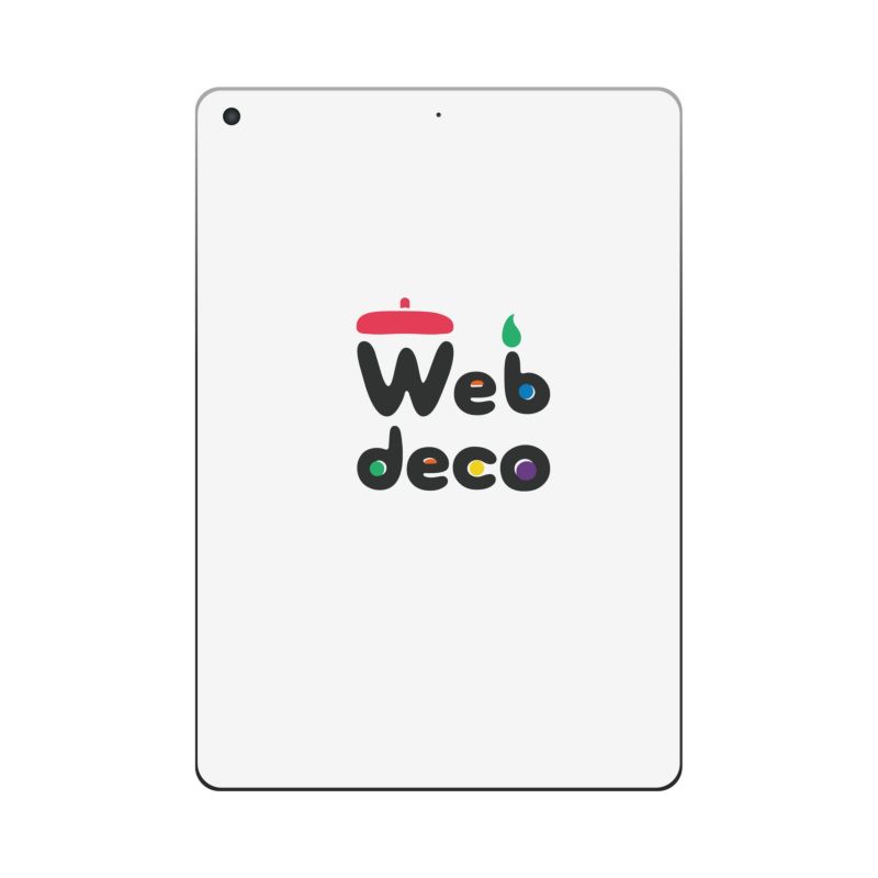 Web deco iPad スキンシール