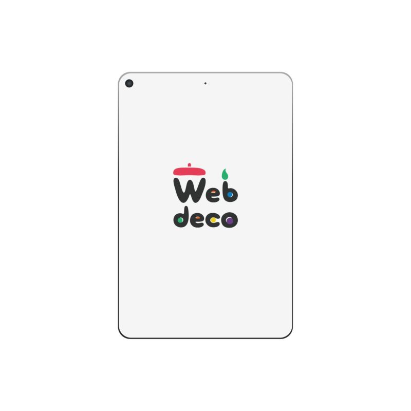 Web deco iPad スキンシール