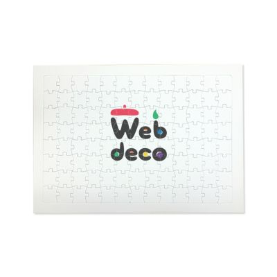 Web deco パズル 【 A4サイズ 】【 4個セット 】 ウェブデコ  写真 自作 プレゼント 卒業 卒園 記念品 ◇ID
