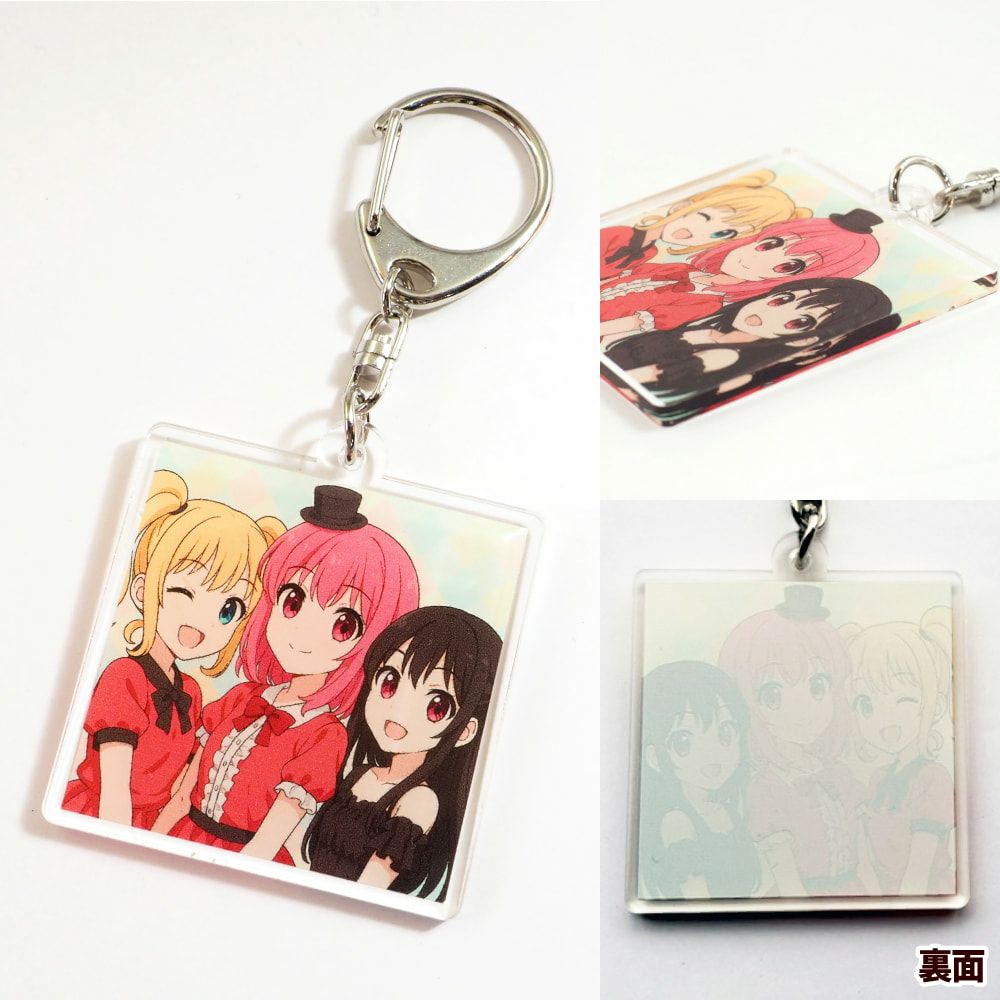 アクリル キーホルダー 【正方形】
