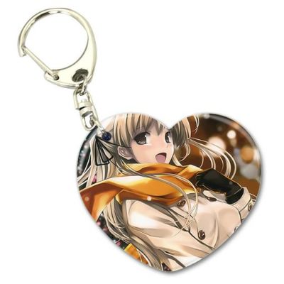 ｜データ入稿｜アクリル キーホルダー 【ハート型】 ☆ 〇反転 □反転