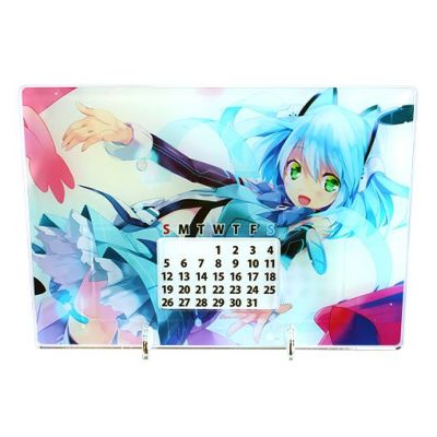 ｜データ入稿｜アクリル 万年カレンダー 【A5】☆ 〇反転 □反転