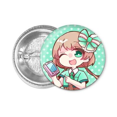 ｜データ入稿｜缶バッジ 【32mm】【□ ピン 】 ☆