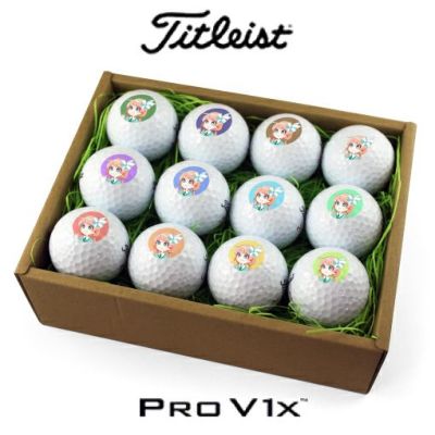 ｜データ入稿｜ゴルフボール 【□12個入り】【□ Titleist PRO V1x 】 タイトリストボール  ☆