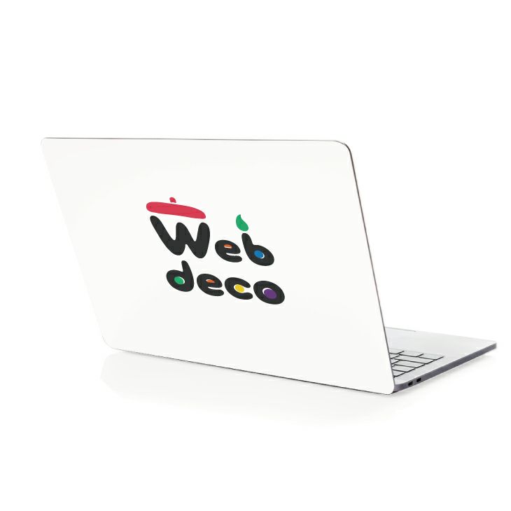 Web deco MacBook スキンシール