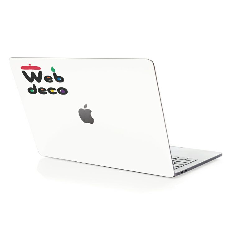 Web deco MacBook スキンシール