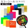 カラーシール 【Lサイズ】