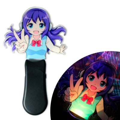 アクリルペンライト (フリーカット)【長辺 12cm】【台座】【ペンラグリップ セット】☆