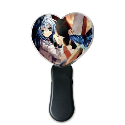 ｜データ入稿｜アクリルペンライト 【ハート】【台座】【ペンラグリップ セット】 ☆