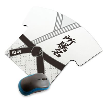 【〇 柔道 】【〇 マウスパッド 】 【〇反転 □反転】ユニフォーム 簡単オーダー 卒部記念品 卒団記念品
