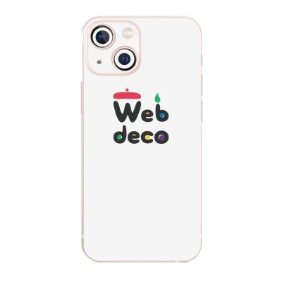 Web deco iPhone スキンシール 【 iPhone15 用 】単品 ウェブデコ スマホカバー 母の日 プレゼント 孫 犬 猫 写真 自作 ペットグッズ ◇ID