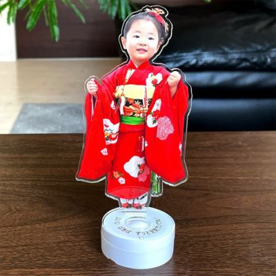 しゃべる!!ボイスアクスタ 【フリーカット】【本体・コード・シール】【完成サイズ指定】 アクスタ 1個から 写真 グッズ☆