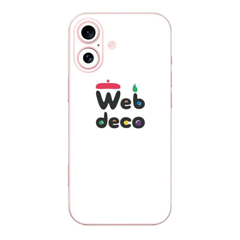 Web deco iPhone スキンシール 【 iPhone16 用 】【 3個セット 】