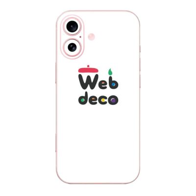 Web deco iPhone スキンシール 【 iPhone16 用 】【 3個セット 】 ウェブデコ スマホカバー 写真 自作 プレゼント ◇ID