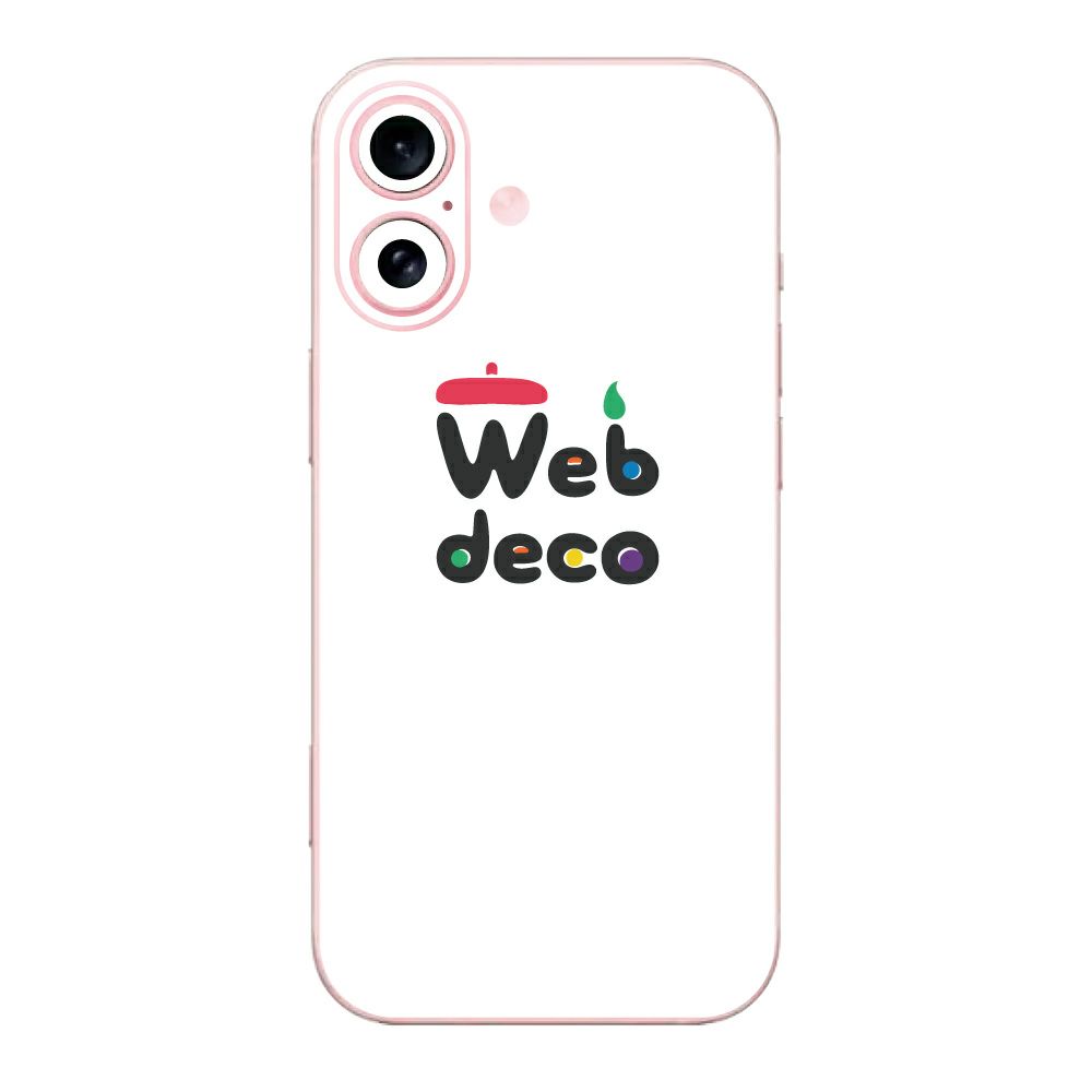  Web deco iPhone スキンシール 【 iPhone16 用 】【 4個セット 】