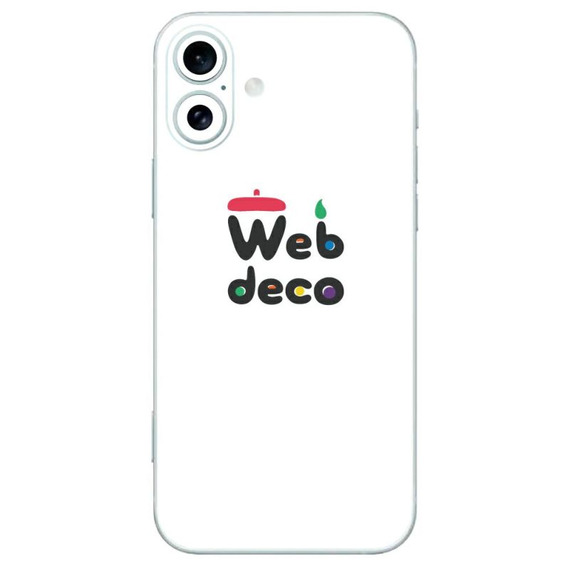 Web deco iPhone スキンシール 【 iPhone16 Plus 用 】