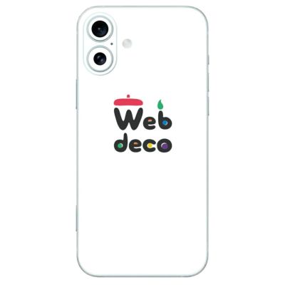 Web deco iPhone スキンシール 【 iPhone16 Plus 用 】【 3個セット 】 ウェブデコ スマホカバー 誕生日 プレゼント 記念日 お祝い ギフト 写真 自作 ◇ID