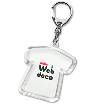 Web deco キーホルダー 【 パンツ付型】 単品 ウェブデコ  父の日 プレゼント 子どもの絵 写真 自作 ギフト ◇ID