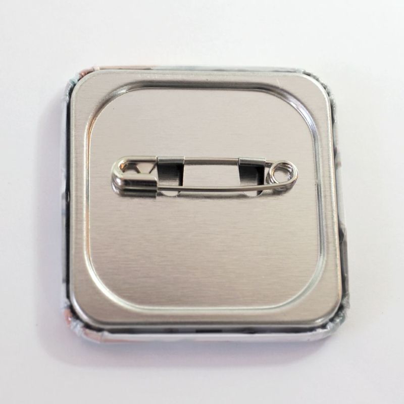 スクエア缶バッジ 