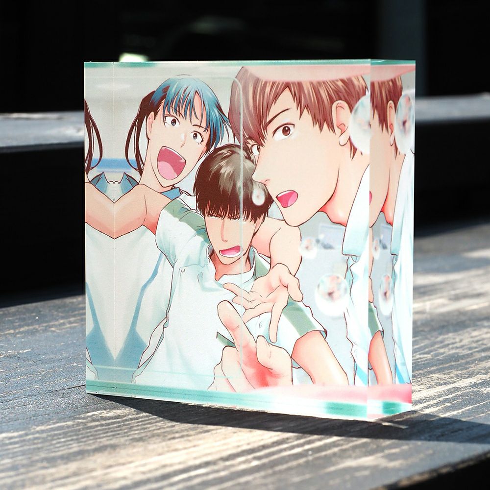 フラジャイル30巻発売記念　アクリルブロック