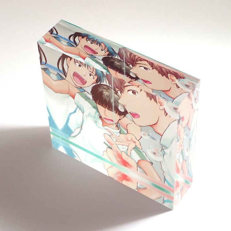 フラジャイル30巻発売記念　アクリルブロック